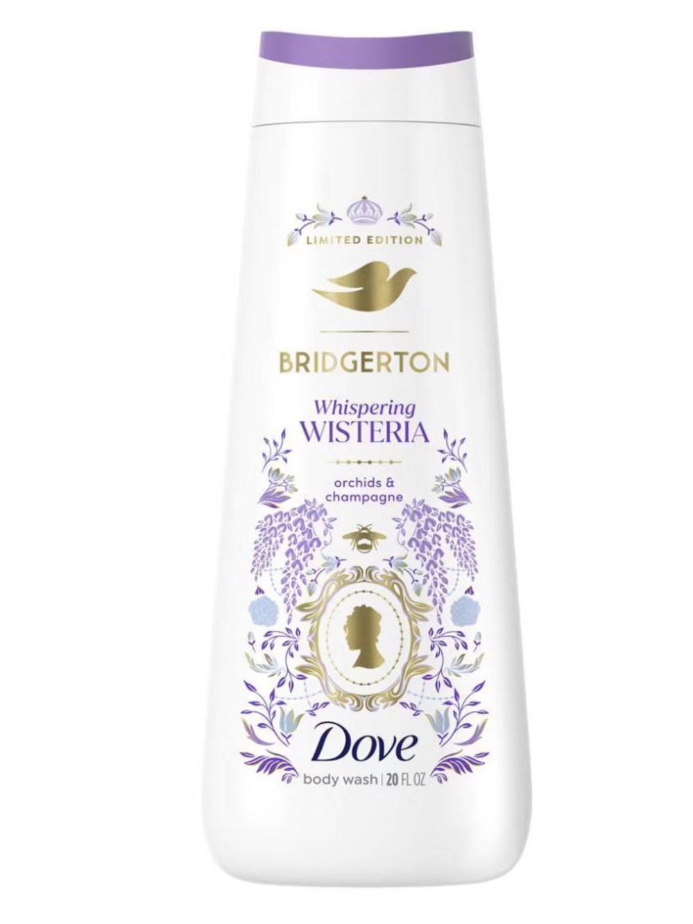 Limited Edition Dove Bridgerton Body Wash - Whispering Wisteria